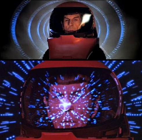 Spock goes all 2001 on our asses, while "penetrating the orifice" of a sentient vessel.
